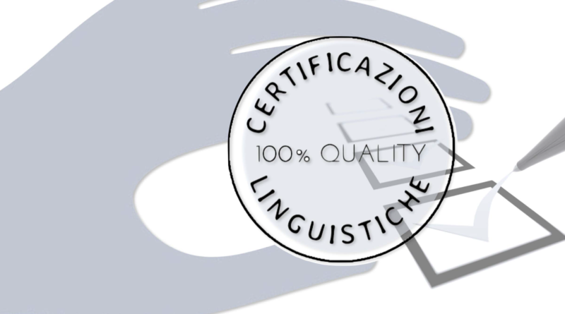 certificazioni linguistiche