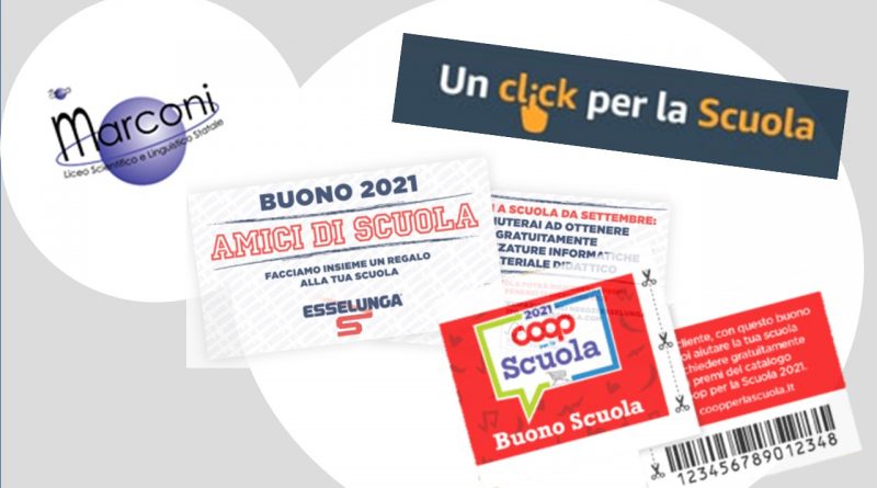 ESSELUNGA COOP AMAZON PER LA SCUOLA