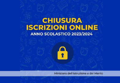 CHIUSURA ISCRIZIONI ONLINE